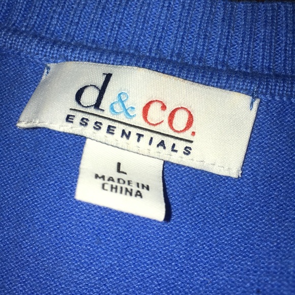 blue grandma sweater - Picture 4 of 4